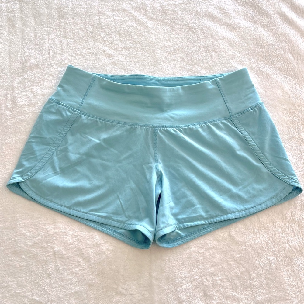 lululemon athletica Light Blue Athletic Shorts